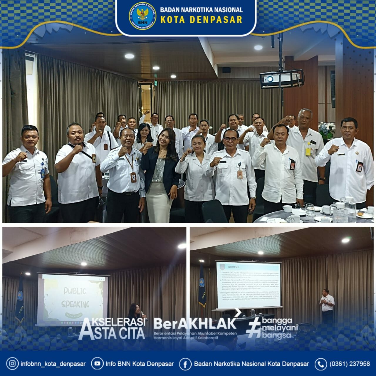 Rapat Koordinasi Pengembangan dan Pembinaan Kota/Kabupaten Tanggap Ancaman Narkoba Rapat Koordinasi Pengembangan dan Pembinaan Kota/Kabupaten Tanggap Ancaman Narkoba